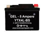 Batterie Gel YTX4L-BS YB4L-B YB4L-A YTZ5S 50314 YTX5L-BS mit 5 Ampere!!!