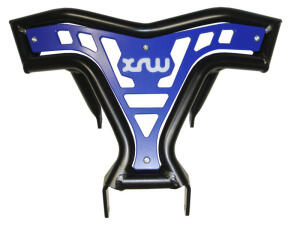 Front Bumper Barossa Quaderback Skywalker Silverhawk 250 / 300 blue