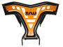 Front Bumper Yamaha Raptor YFM 660 R orange
