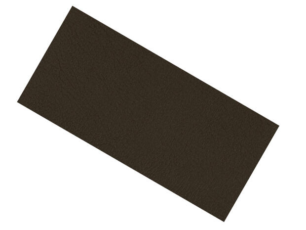 Housse de siège en cuir Retro Vintage look en brun foncé universel pour moto