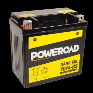 Batterie Gel YTZ14S 11,2Ampere GTZ14-4 YTZ14-S GTZ14S TTZ14S-BS