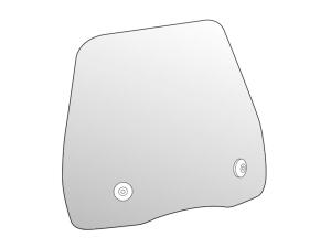 Pare-brise pour Peugeot SC 75 / SV 80 125 avec e-mark
