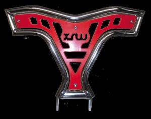 Front Bumper Kawasaki KFX 700 rot