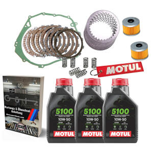 Kupplung Dinli DMX 450 DL 901 902 904 Lamellen Federn Dichtung Öl Anleitung