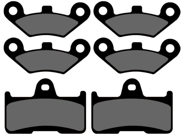 3x Bremsbeläge Quadzilla X8 vorne + hinten