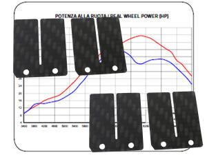 Clapets carbon Yamaha RD 350 LC Stage 2 Racing