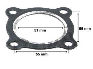 Zylinderkopfdichtung Zündapp KS80, KS 80 Super 80ccm 314 02 125