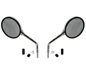 Mirror pair BMW R 1200 C 850 R1200 R800 chromed