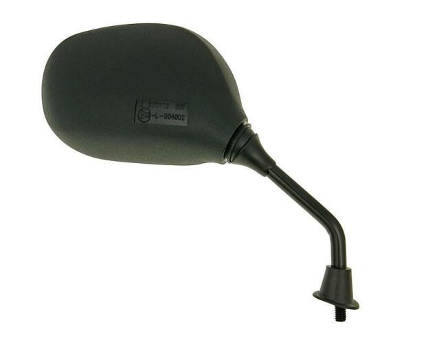 Mirror for motorbike Scooter Quad ATV UTV, M8, E-approved, right side, black