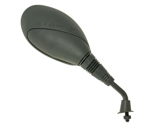 Rearview Mirror right scooter Benelli, Generic, Vespa Keeway, 8mm thread, E-approved, black