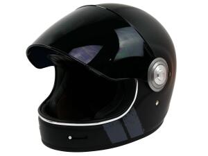 Origine Vega Stripe Black Retro Integral Helm