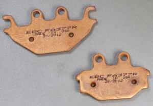 3x Sintermetall Bremsbeläge TGB Blade 500 R vorne + hinten