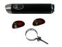Auspuff Endtopf Yamaha DT 125 R / RE / X schwarz