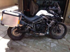 Koffer Tourenkoffer Seitenkoffer Aluminium 31Liter