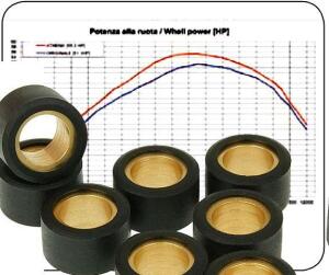 Variatorrollen 15x12 8 gramm Kupplungsgewichte 50 / 100...
