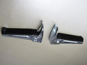 Soziusfußraste x2 Fußrasten für Simson S51 S50 S60 S70 S53 S50 Moped Universal