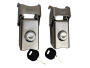 Lock set x2 for aluminium pannier box + topcase
