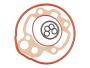 Gasket top end kit Motorhispania-Furia 50 with 8 pieces