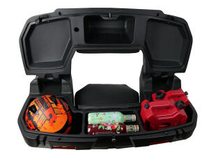 Rear Cargo Box with Seat & Grab Handles for CF Moto CForce 450-820 ATV/Quad