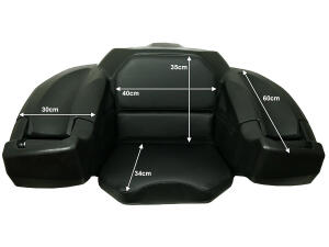 Coffre avec un siège 200 litres CF Moto CForce 450 500 520 550 625 800 820 850 1000