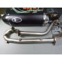 Exhaust for Aeon Cobra 400 Carbon Edition with street use approval