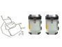 Koffer Satz Alu BMW F 800 GS F 700 GS F 650 GS Twin ab 2001 Edelstahlträger 38 Liter B-Ware