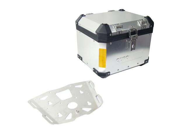 Topcase + Adapterplatte + Schloss für BMW R 1200 GS LC ab 2013