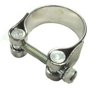 Auspuffschelle 40-43mm Chrom universell