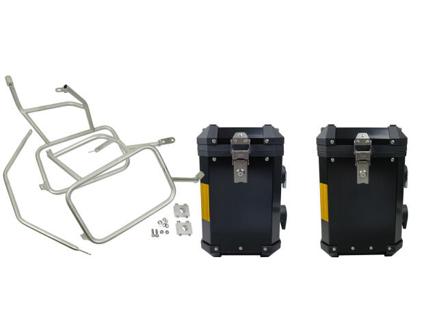 Coffre Touring Case Valise Latérale Aluminium BMW F 800 GS Twin F 700 GS Twin F 650 GS Twin 38+31Litres