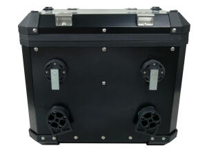 Koffer Satz schwarz Alu Suzuki DL 650 12-16 V-Strom 45+38Liter