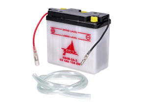 Battery for Yamaha DT 125 50 MX MXS RD 80 TY 125 TY125 6N4B-2A-3