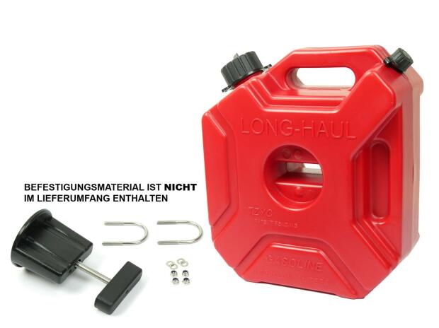 Kanister Benzin 5 Liter Motorrad Reiseenduro Benzinkanister ohne Halterung