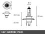 Glühbirne H4 12V 60/55W P43t
