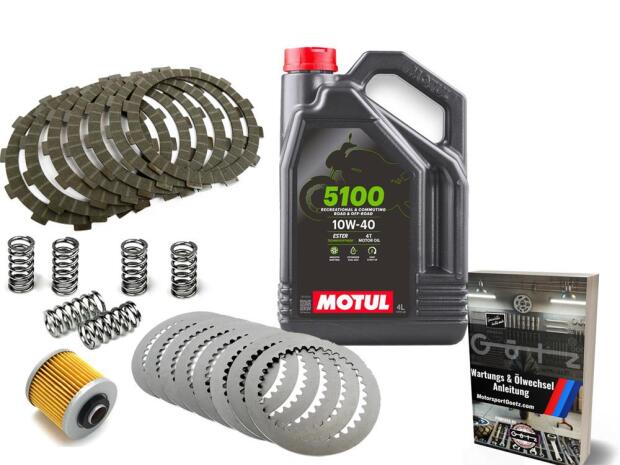 Kupplungssatz für Yamaha XT 600 K / E / Z / Tenere mit Öl Ölfilter Dichtung