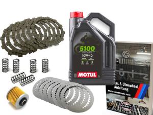 Kupplungssatz für Yamaha XT 600 K / E / Z / Tenere mit Öl Ölfilter Dichtung