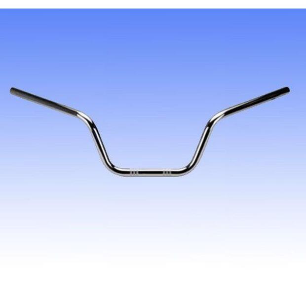 Stahllenker Domino Hochlenker Tommaselli chrom 22mm Motorrad