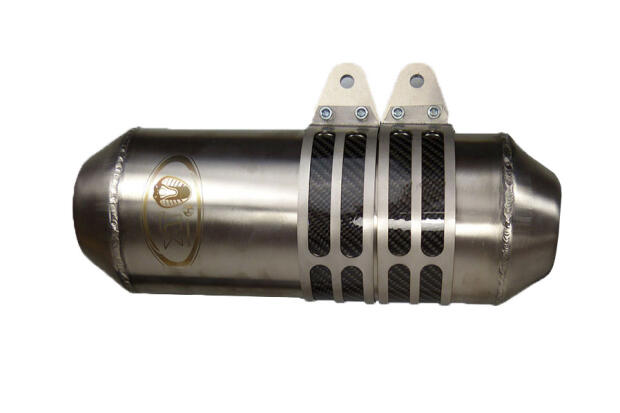 Auspuff Leovinci Kawasaki KFX 700 Auspuffkrümmer Edelstahl