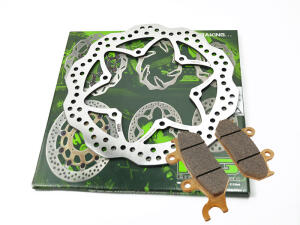 Bremsscheibe Yamaha XT 600 E Wave vorne mit Sintermetall...