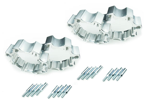 Spurverbreiterungen Beeline Online 5.0 / 5.5 Komplettset x4 vorne& hinten 35/45