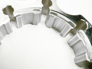 Spurverbreiterungen Honda TRX 250 EX 45 mm hinten matt silber