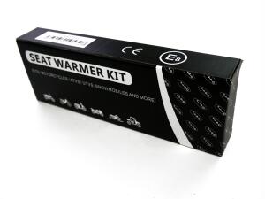 Carbon Seat Heater 12 V for SYM Joymax Cruisym Maxsym 40x20cm 2-Level