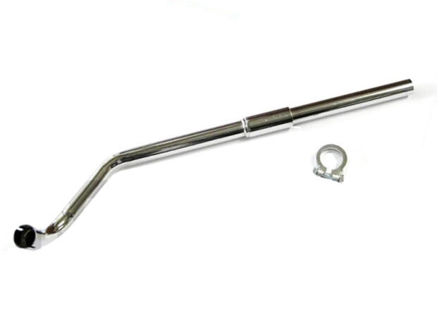 Auspuff Krümmer für Sachs 505 504 Hercules P2 Auspuffkrümmer rechts abgehend