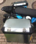 Koffer Alu BMW F 800 GS Twin F 700 GS Twin F 650 GS Twin Edelstahlträger 38+31Liter Set B-Ware