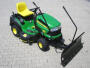 Schneeschild Rasentraktor 118cm John Deere X100, X 135R, X 155R Aufsitzmäher