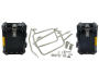 Coffre Touring Case BMW R1250GS / Adventure Valise Latérale Aluminium 38 + 45 Litres noir