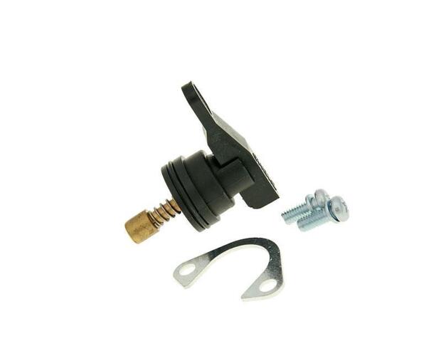 Carburetor conversion kit to manual choke