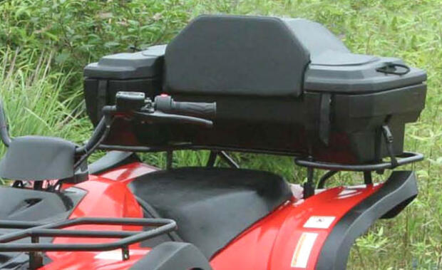 Rückenlehne Rückenpolster für Box Koffer Quad ATV gepolstert