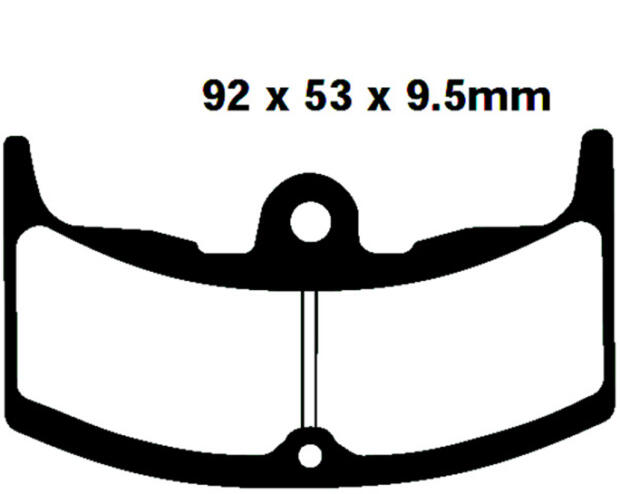 Bremsbeläge für Honda CBX/550/F/Supersport/VF/400/250/500