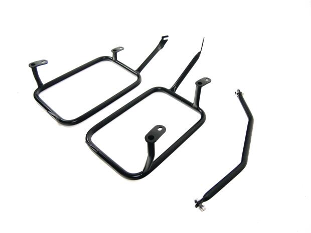 Pannier rack Yamaha XT 660 Z Tenere aluminium side case mounts black
