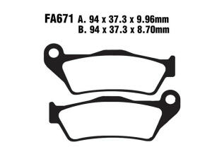 Bremsbeläge Sintermetall für BMW K1200/1300 S/R...